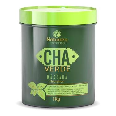 Imagem de Máscara  Hidratante Chá Verde 1kg Natureza Cosméticos - Natureza Cosme