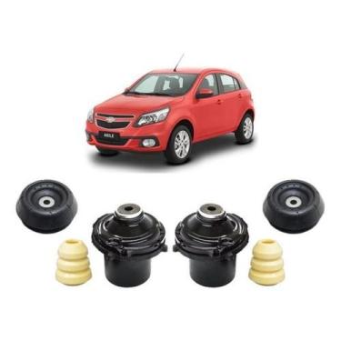 Imagem de 2 Kit Coxim Amortecedor Dianteiro Agile 2012 2013 2014 2015 - Qualykit