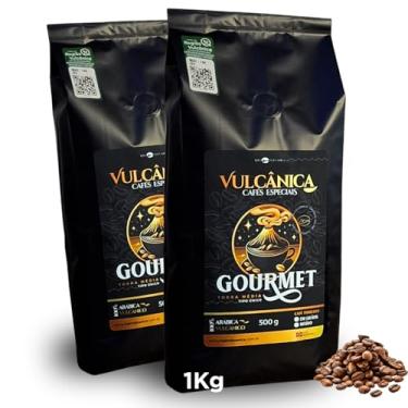 Imagem de Café Grão Gourmet 1kg 100% Arábica Torra Média - Vulcânica Cafés Especiais