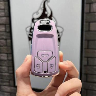 Imagem de Capa De Chave De Carro TPU Para Audi A4 A5 Q5 Q7 TT TTS 2016 2017 2018