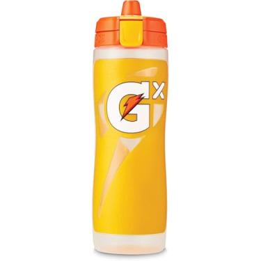Imagem de Garrafa Gatorade Gx, base antiderrapante, amarelo