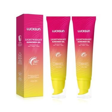 Imagem de Tpyag Protetor solar, protetor solar FPS 50+ de amplo espectro – Hidratante diário leve e resistente à água para rosto e corpo, protetor solar para viagem, proteção diária, 1,7 ml