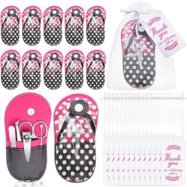 Imagem de Conjuntos de manicure Pickmesh para chá de bebê Favors com design de c
