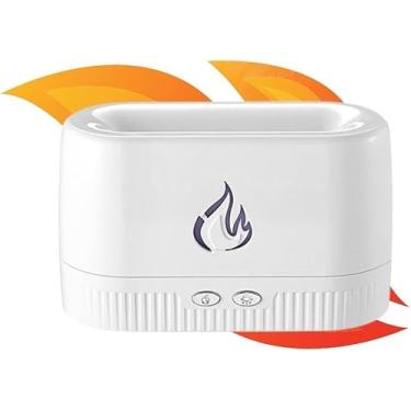 Imagem de Difusor Aromatizador Chamas Óleos Essenciais Umidificador de Ar - 230mL - Cores Sortidas- esse produto é capaz de deixar o seu ambiente altamente agradável