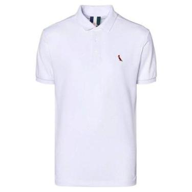 Imagem de Camisa Polo Reserva Piquet Pica Pau Masculino Branco-Masculino