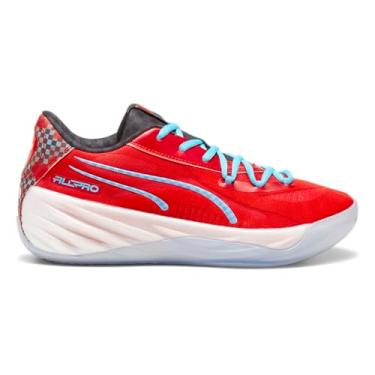 Imagem de PUMA All-Pro Nitro Scoot, Para todos os tempos, vermelho/água-marinha brilhante, 44