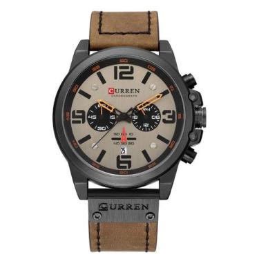 Imagem de Cronômetro militar masculino CURREN Luxury Brand Impermeável