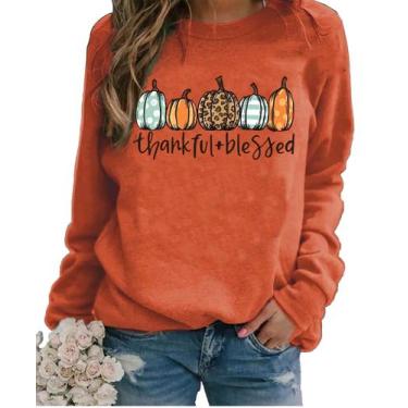 Imagem de Moletom Glorimex Fall for Jesus He Never Leaves Women