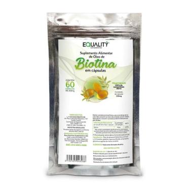 Imagem de Biotina 350mg Refil 60 Cápsulas - Equality Suplementos