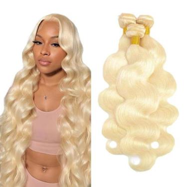 Imagem de Pacote de cabelo Freiuoke 613 Blonde Body Wave Brazilian Virgin x3