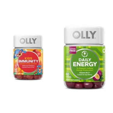 Imagem de Suplemento OLLY Kids Immunity Gummy 50 unidades + Daily Energy 60