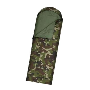Imagem de oshhni Saco de dormir para acampamento, mantenha aquecido, saco de dormir ao ar livre, envelope, saco de dormir para viajar, Camuflagem 0.7kg