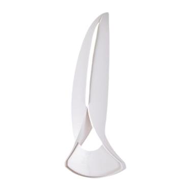 Imagem de KiBcsLic Cortador de melão cantaloupe, utensílio de cozinha, fatiador de melão eficiente, divisor de frutas para camping doméstico, abacaxi e atividades ao ar, Branco