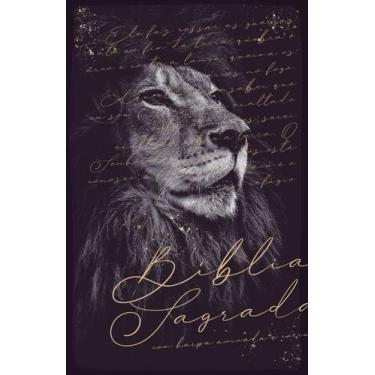 Imagem de Bíblia Arc 860 Leão Refugio - Letra Normal - Almeida Revista e Corrigi