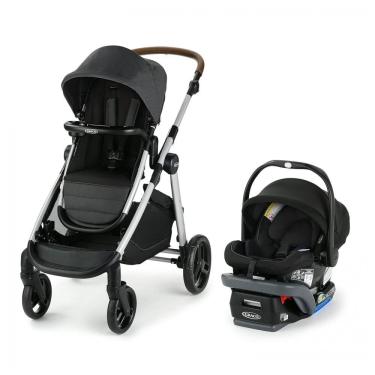 Imagem de Carrinho de Bebê com Cadeira para Carro Graco Nest2Grow, Preto