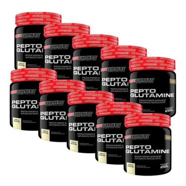 Imagem de Kit 10x Pepto glutamina 250g - Bodybuilders-Unissex