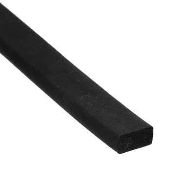 Imagem de Fita de espuma de borracha EPDM 9,5 cm T x 1 cm L x 2,5 cm C, rolo de borracha de neoprene, fita climática para gaxeta DIY, artesanato, isolamento