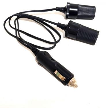 Imagem de Adaptador Veicular duplo P/ acendedor de cigarros  50cm
