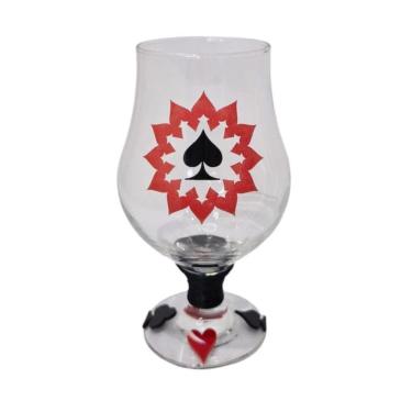 Imagem de Taça Cerveja Zé Pelintra Baralho Carta Espadas 400 Ml