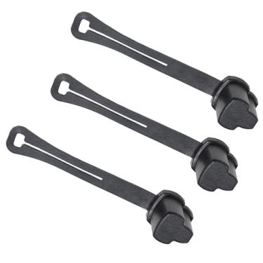 Imagem de Shakas 3 peças, protetor de plugue de 3 pinos, aquecedor de bloco de motor 120 V, capa de cablagem de extremidade de plugue de 120 V, protetor de silicone à prova d'água retardador de chamas externo