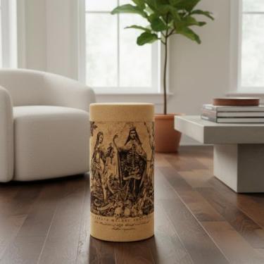 Imagem de Banco Banqueta Rolha de Vinho - Mulheres Catena Malbec Caveiras 58cm de Altura, Suporta até 150 kgs, Decoração para Sala, Escritório, para Amantes de Vinho e Sommelier