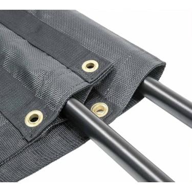 Imagem de Mytee Products Capa de lona de malha revestida de vinil para caminhão basculante de 1,8 m x 3,5 m com bolso duplo de 510 g