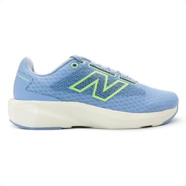 Imagem de Tenis New Balance 413v3 Feminino, Azul Claro/Verde Claro, 39