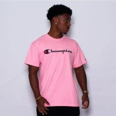 Imagem de Camiseta Champion Logo Script Ink Masculina-Masculino