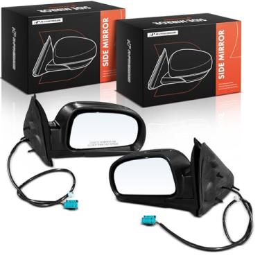 Imagem de A-Premium Par (2) espelhos retrovisores elétricos do lado do motorista e do passageiro - compatível com Chevrolet Trailblazer 2006 2007 2008 2009 - Retrovisor retrovisor externo externo aquecido