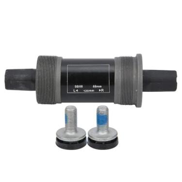 Imagem de Chiffonade Suporte inferior selado para ciclismo de 68 mm - Kit de rolamento cônico quadrado para bicicletas de montanha/estrada inclui parafusos (68 x 120 mm)