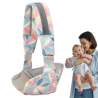 Imagem de Shakven Porta-estilingue para bebê, tipoia para criança,Transportador de criança de 1 ombro - Porta-bebês ergonômico de 1 ombro, estilingue de bebê com padrão respirável para crianças de 20 kg