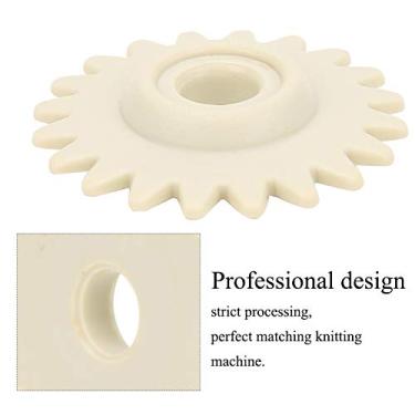 Imagem de Acouto 2 Peças Sobressalentes de Roda de Engrenagem de Máquina de tricô de Compatíveis Com KH868, H821, KH831, KH851, KH910, KH970 - Substituição de Plástico Desempenho de tricô Aprimorado