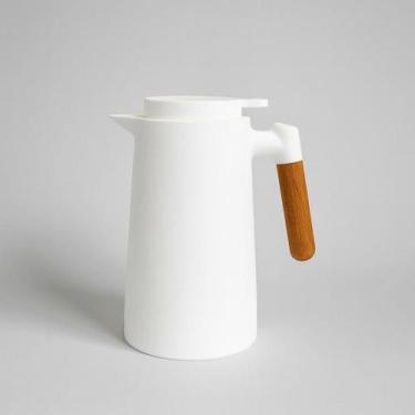 Imagem de Garrafa Térmica de Café com Vidro Duplo Anel de Vedação em Silicone co