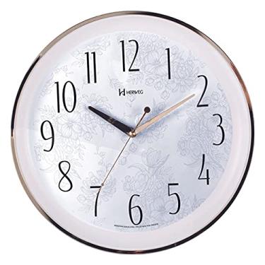 Imagem de Relógio de Parede Sofisticado Dourado Claro