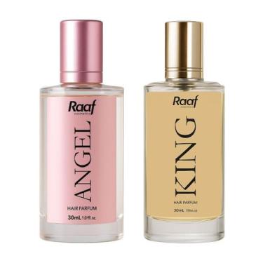 Imagem de Kit Perfume Angel e King Fragrância Importada Raaf Cosmetics - 30ml