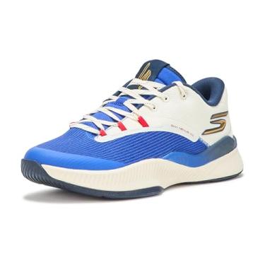 Imagem de Skechers Tênis masculino Basketball Skx Nexus, Natural/azul, 46