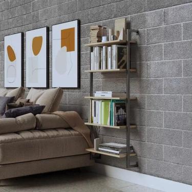 Imagem de Estante Industrial Estudo Home Oficie Vertical Multiuso