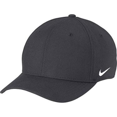 Imagem de Boné flexível Nike Dri-FIT Swoosh, Anthracite/White, Small-Medium