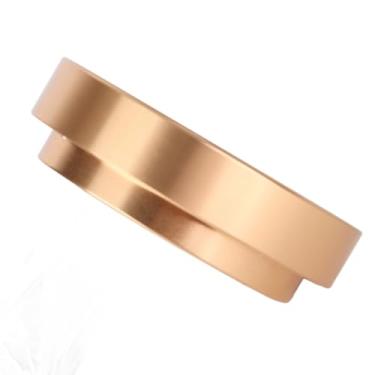 Imagem de GLOGLOW Funil de Anel Doseador para Prensa Em pó, Ouro, Ferramenta de Precisão para Máquinas de café, Leve, Fácil de Limpar, 58mm, Alumínio, café Nan (Ouro)