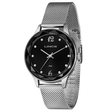 Imagem de Relógio Lince Casual Mesh Feminino Prata Lrm4826l40 P2sx