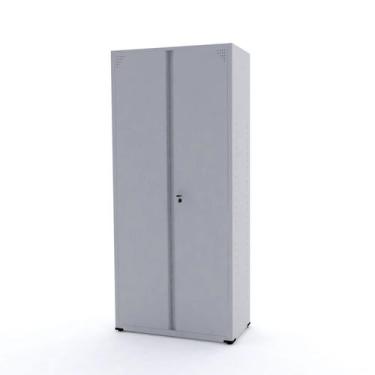 Imagem de Armário de Aço 2 Portas 3 Prateleiras com Chave AP408SL - Pandin Móvei