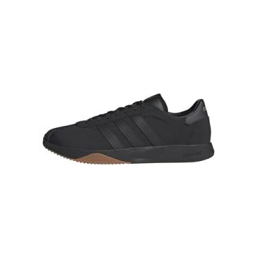 Imagem de adidas Tênis masculino 76/26, preto/preto/âmbar goma, 40