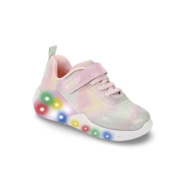Imagem de Tênis Infantil Menina Bibi Fun Light Rosa de Borboleta-Feminino