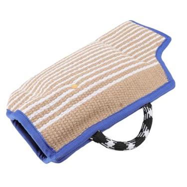 Imagem de Luva de treinamento para cães, proteção de braço, ajustável, confortável, mordida de cachorro, brinquedo para pastor alemão, mastim, treinadores profissionais de cães, material de