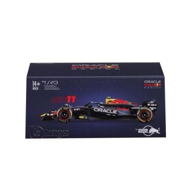 Imagem de Carrinho Miniatura Formula 1 Perez11 com Capacete RB20 1:43 - Bburago