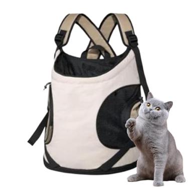 Imagem de Mochila Transportadora Para Gatos - Ajustável Respirável Confortável | Mochila Para Transporte De Gatinhos | Para Viagem Caminhada Passeios Curtos Cachorros E Pequenos