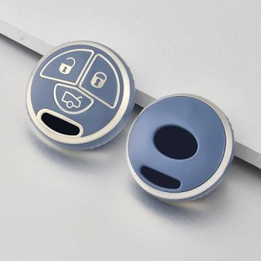 Imagem de Capa protetora de TPU compatível com chave de controle remoto inteligente Toyota, acessórios para chaves de carro