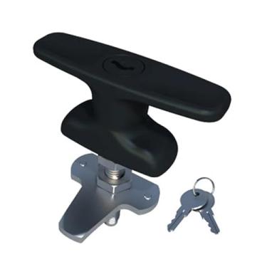 Imagem de Maçaneta ajustável, alça rotativa, equipamento industrial, fechadura de porta de armário, 1 peça