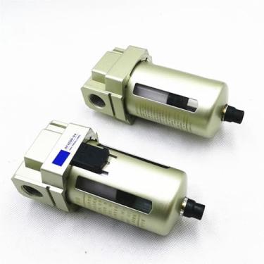 Imagem de AF4000-04 G1/2 AF4000-06 G3/4 Processador de fonte de ar, filtro de bomba de cobre, separador de óleo e água com protetor de bala de latão 1 peça (AF4000-04 ADD)