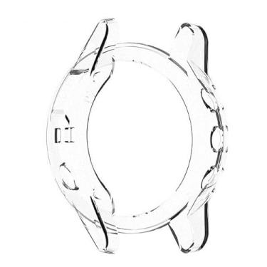 Imagem de EKSIL para Garmin Fenix 5S 5 5X Plus Silicone TPU Soft Bumper Shell Smartwatch Capa Protetora Acessórios Protetor (Cor: Transparente, Tamanho: para Fenix 5X 5XPlus)